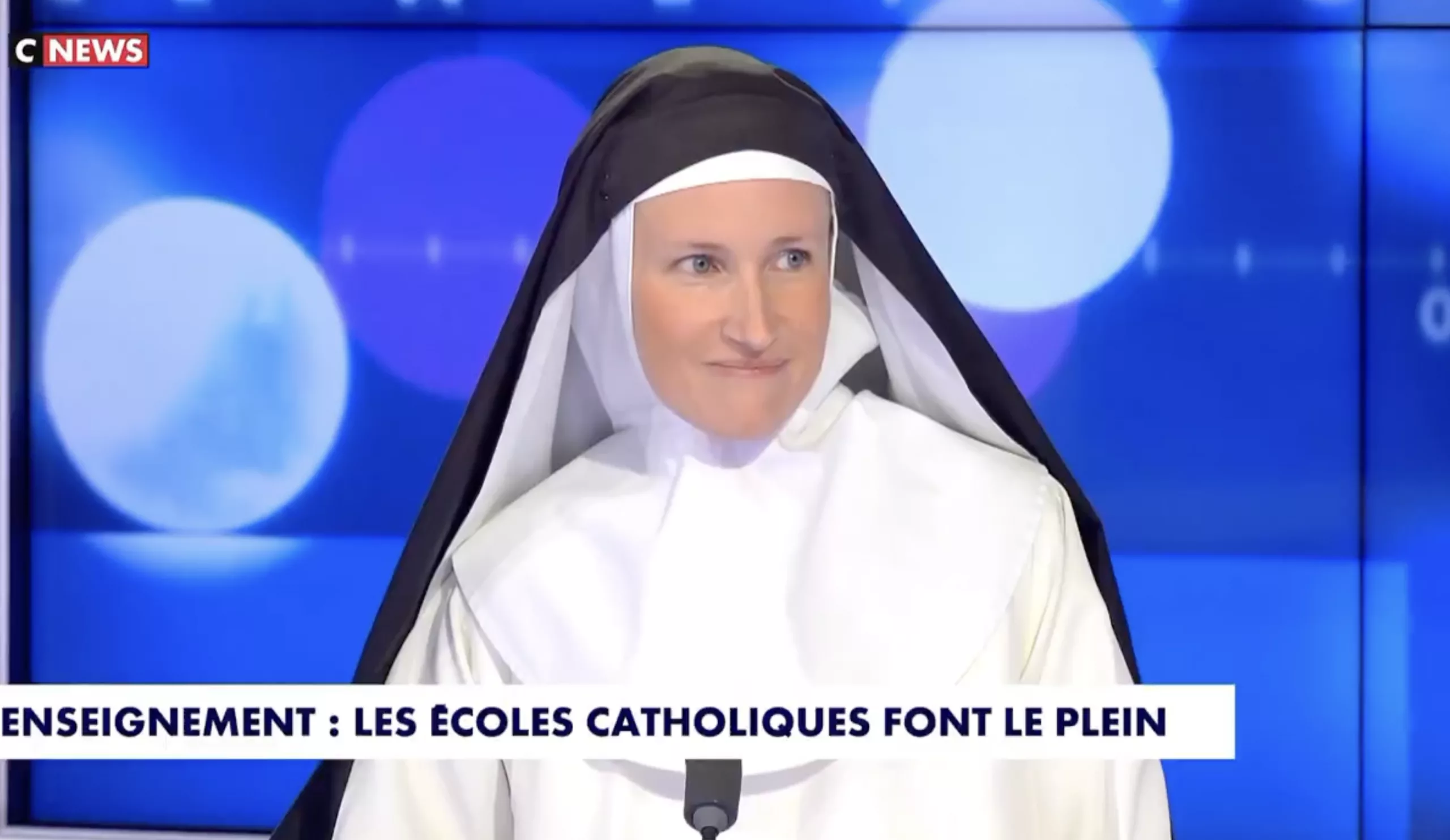 Qui est la mystérieuse Sœur Marie, fille de Philippe de Villiers, apparue dans une émission télévisée ?