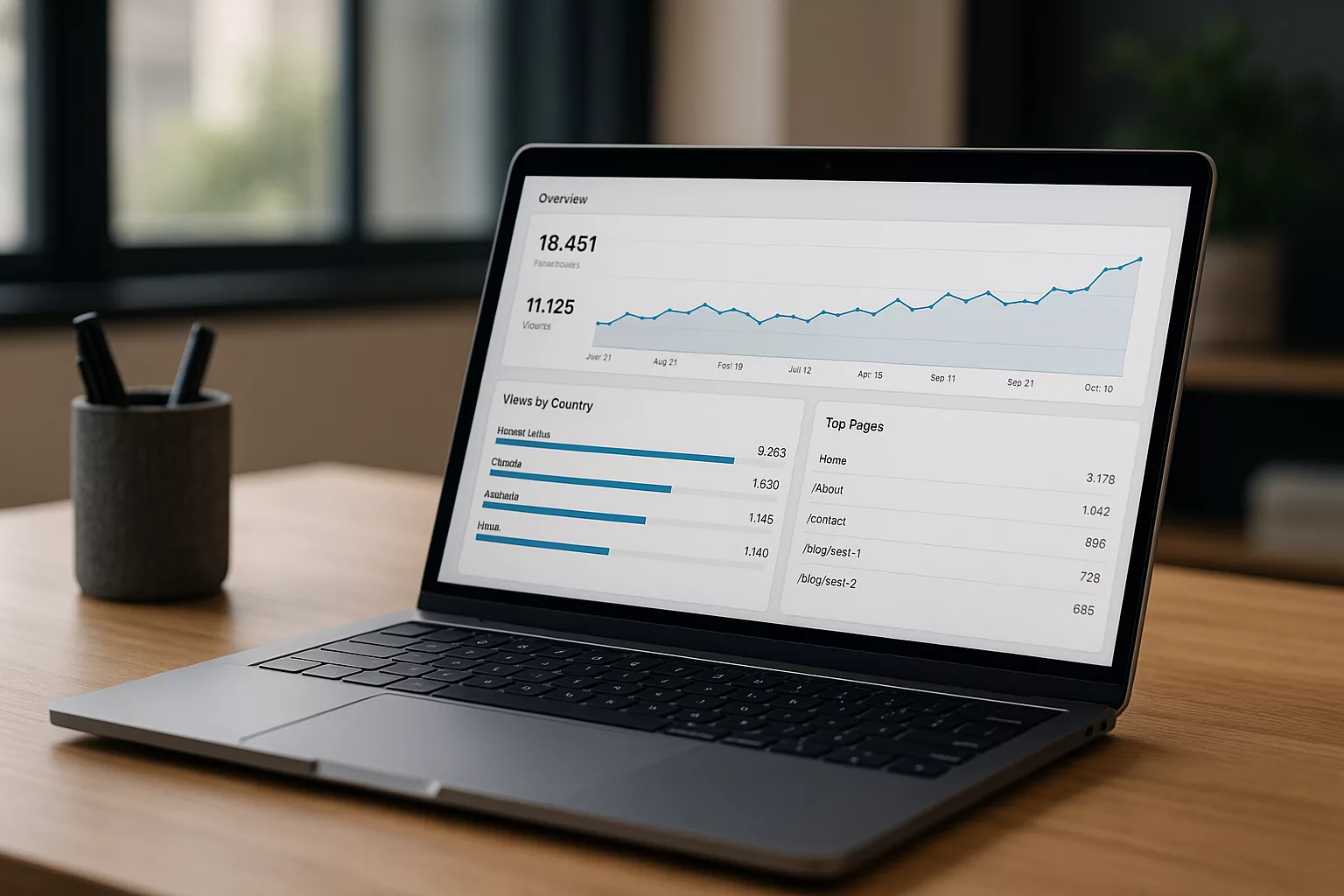 Comprendre les vues et les visiteurs : un outil clé pour améliorer votre trafic.