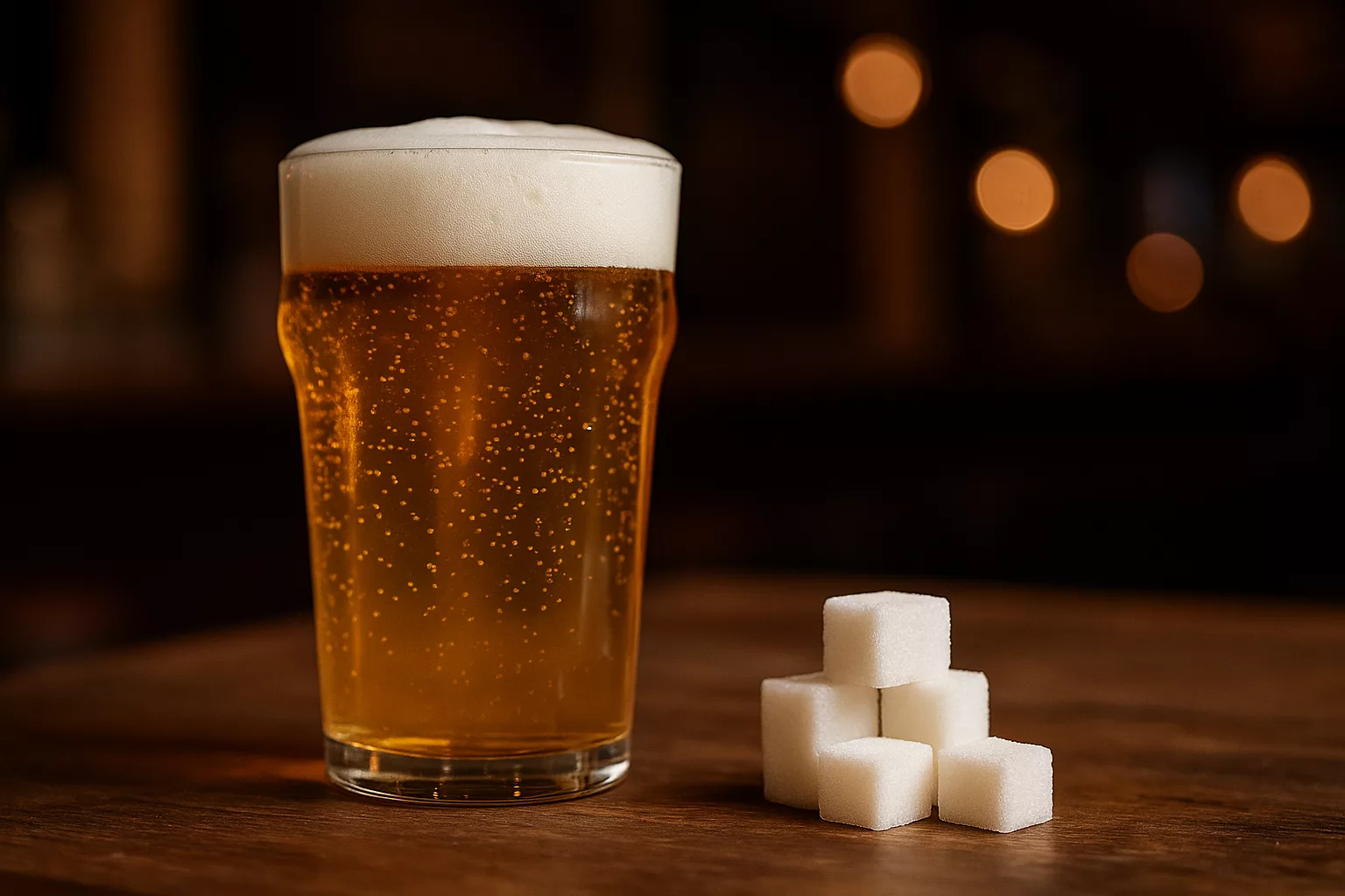 bière sucre