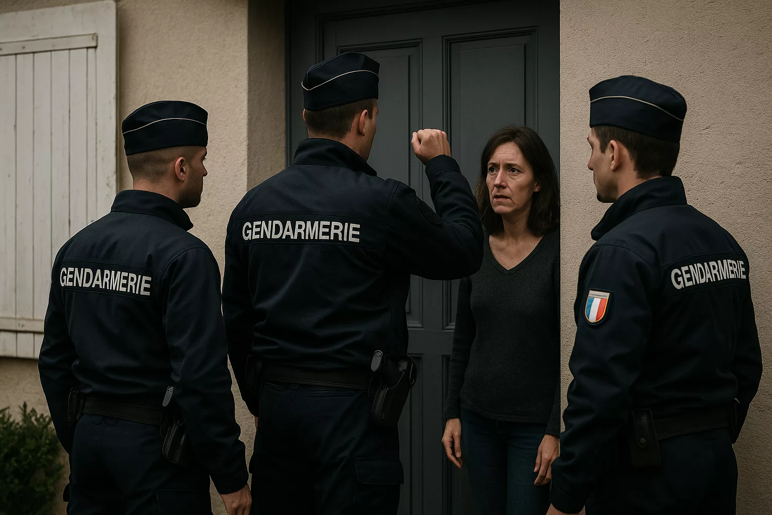 Quand trois gendarmes frappent… la propriétaire du logement squatté portée en garde à vue