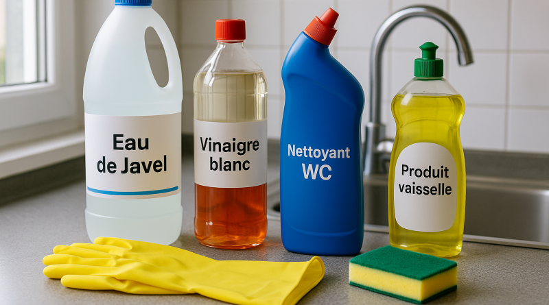 Ces produits ménagers qu’il ne faut jamais mélanger