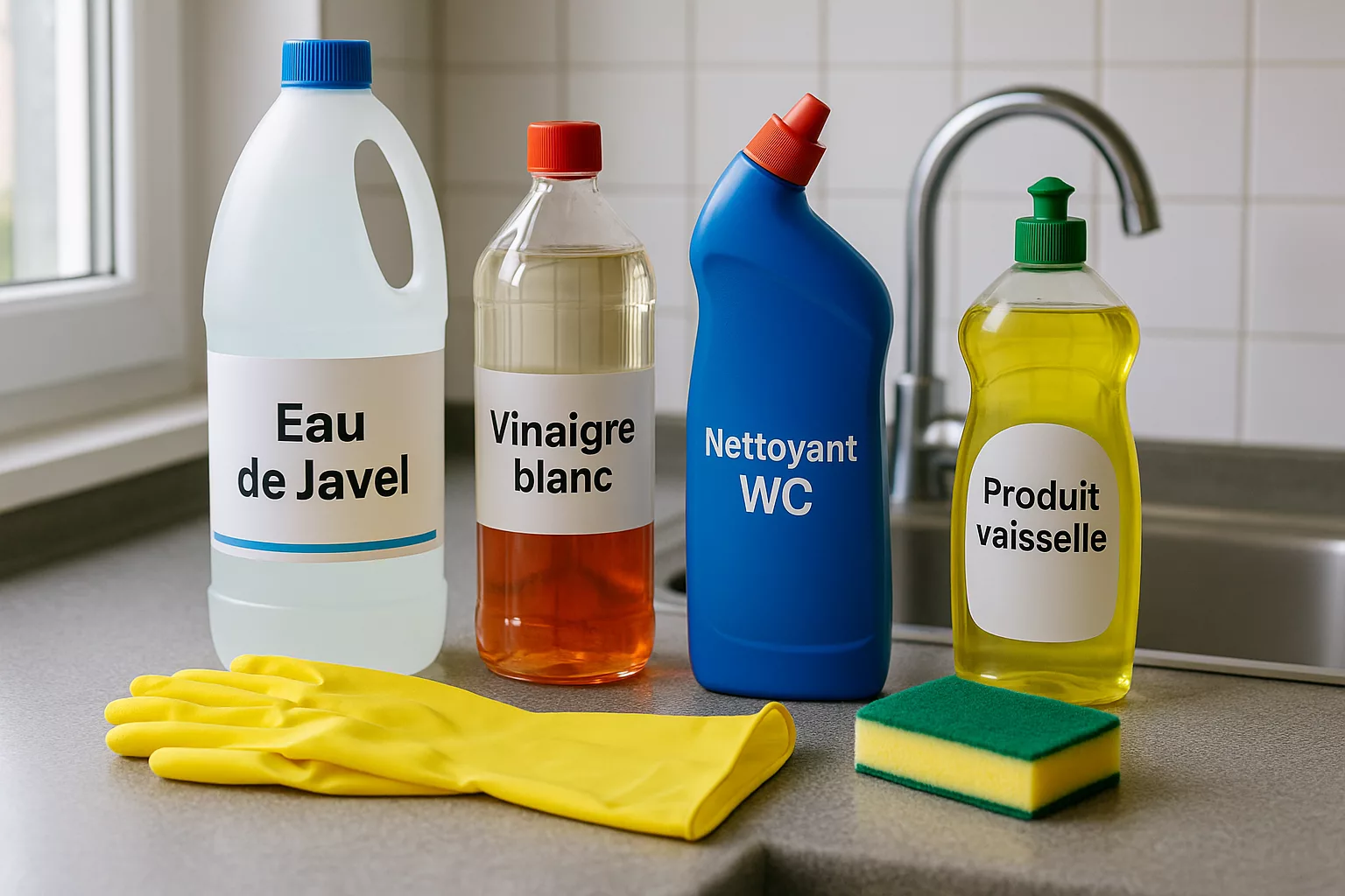 Ces produits ménagers qu’il ne faut jamais mélanger