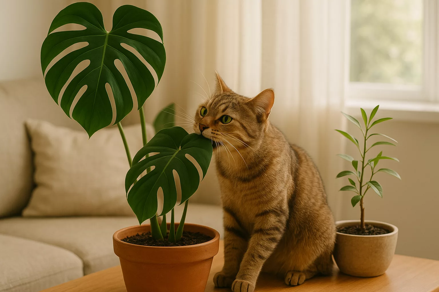 Pourquoi mon chat détruit mes plantes ? Les vétérinaires expliquent