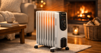 chauffage électrique portable dans une pièce intérieure