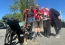Des propriétaires retrouvent leurs chiens saisis à Rennes, accompagnés par les bénévoles de l’association Gamelles Pleines après leur sortie de fourrière.