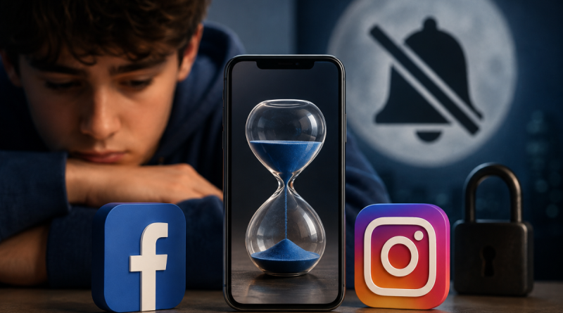 Facebook et Instagram : Meta limite l'utilisation des réseaux sociaux à deux heures par jour pour les adolescents aux États-Unis